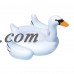 Swimline Giant Swan 75-in Inflatable Ride-On Pool Toy   